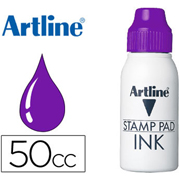 ARTLINE TINTA TAMPON 50ml VIOLETA 50 CC-VI